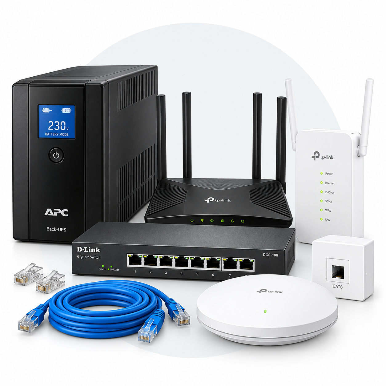 UPS, Routers & Networking Devices